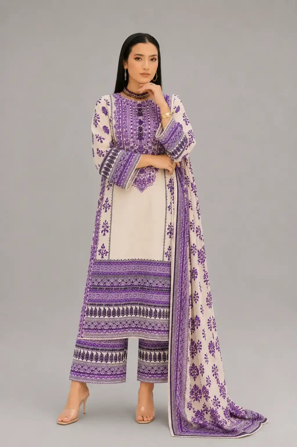 Lavender Stitched suite